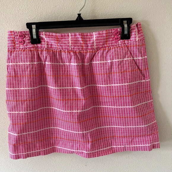 Vineyard Vines Dresses & Skirts - Vineyard Vines Pink Whale Striped Mini Skirt Size 6
